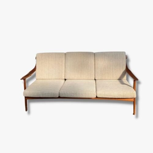 Teak-Sofa aus Dänemark, 60er Jahre