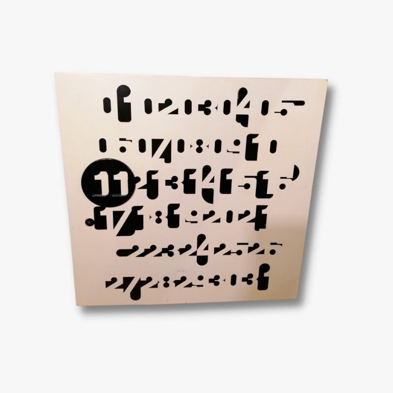 Ewiger Kalender Piranha Jean Pierre Vitrac gebraucht Secondhand Vintage Möbel Dekoration Schweiz