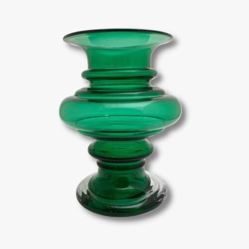 Grüne Vase von Tamara Aladin für Riihimaen Glass Oy