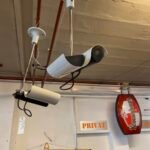 Lampe DIM Vico Magistretti für Oluce vintage gebraucht secondhand weiss