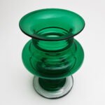 Grüne Vase von Tamara Aladin für Riihimaen Glass Oy