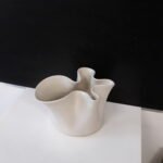 Skandinavische Vase Keramik