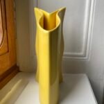 Gelbe ASA Selection Vase 90er in Fischform