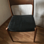 6er Set Stühle Modell 77 von N. O. Møller