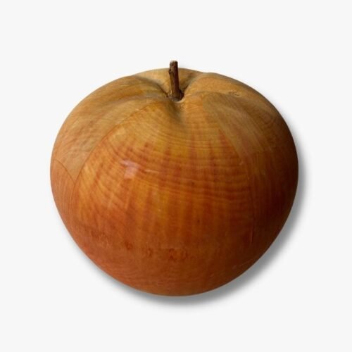 Deko Apfel aus Holz-vintage-secondhand-gebraucht-schweiz
