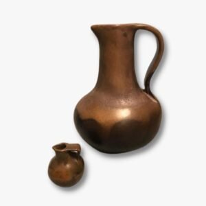 Keramik-Vasen-Set "braun"