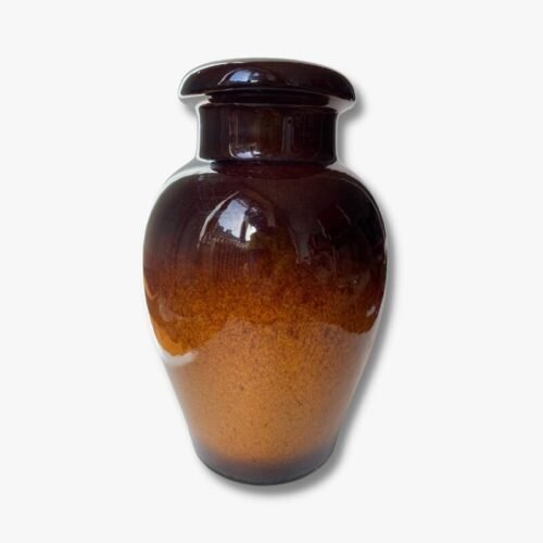 Vintage Vase Scheurich 291-28 braun