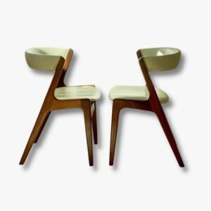 Paar Stühle Teak "T21 Fire" von Kai Kristiansen
