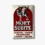 Vintage Metallschild MORT SUBITE BEER