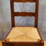 Set 8 Stühle aus Eichenholz