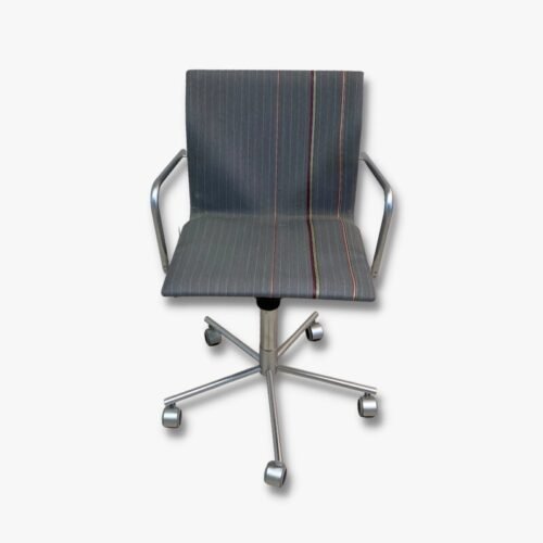 Fritz Hansen Oxford Swivel Chair in Paul Smith Fabric