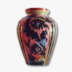 Grosse Keramikvase von Cerdazur Monaco, um 1960