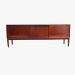 Sideboard Mahagoni von H.W. Klein für Bramin 1960