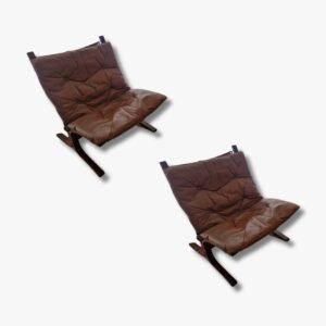 2 Ingmar Relling Siesta Sessel braun für Westnofa