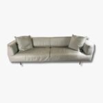 4er-Sofa MET Piero Lissoni für Cassina Lederbezug