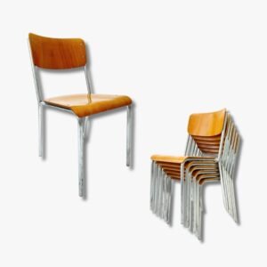 11 Praktische Stapelbare Stühle Holz