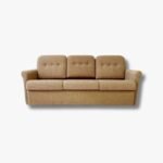 Mid-Century 3-Sitzer Twill Sofa