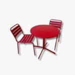 Garten-Set runder Tisch & Stühle von Oviala