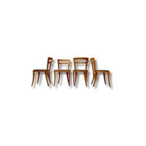 Set aus 4 eleganten Stühlen von Montina International