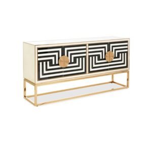 Jonathan Adler Op Art Credenza/Sideboard