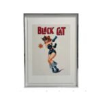 Originales Black Cat von Mel Ramos 102/120 Exemplar (handsigniert)