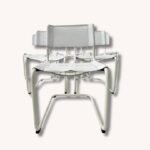 Thonet S33 All White von Mart Stam 1926er Jahre