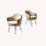 Ikonische Executive Chairs Sessel von Eero Saarinen für Knoll International, 1960er