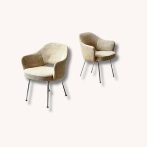 Ikonische Executive Chairs Sessel von Eero Saarinen für Knoll International, 1960er