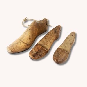 Antike Schuhleisten Holz Vintage Deko Shabby Chic 3 Stk.