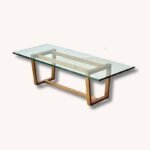 Couchtisch im schlichten Design, 70er Jahre