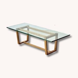 Couchtisch im schlichten Design, 70er Jahre