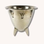 Edelstahl Sektkühler Weinkühler Champagner Vintage Retro 50s