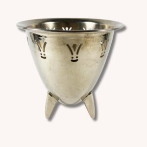 Edelstahl Sektkühler Weinkühler Champagner Vintage Retro 50s