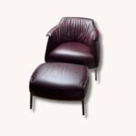 Poltrona Frau Archibald Gran Comfort Sessel inkl. Pouf