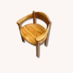 Stühle aus Kieferholz, Rainer Daumiller, Dänemark, 1970er Jahre