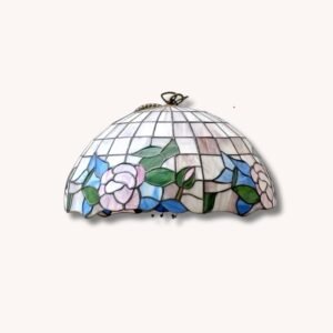 Vintage Hängelampe im Tiffany-Stil
