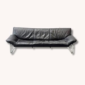 Bauhaus Dreisitzer-Sofa Johan Bertil Häggström für IKEA, 1970er Jahre