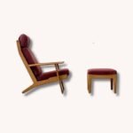 Hohe Sessel aus der GE290 Serie von Hans J. Wegner für Getama