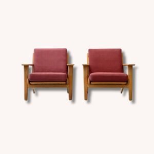 Sessel GE 290 Easy Chair von Hans J. Wegner für Getama, 1950er Jahre