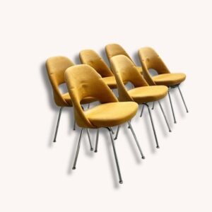 Eero Saarinen Stühle, Modell 72 von Knoll International, 1950er Jahre