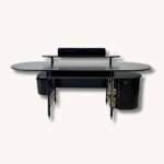 Johnson Wax Schreibtisch Modell 617 von Frank Lloyd Wright für Cassina, 1992er Jahre