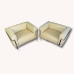 Corbusier Cassina Ledersessel 2x