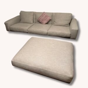 Wunderschönes Flexform Sofa und Ottoman