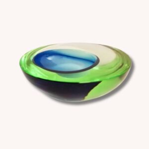 Asymmetrische Schale Murano, ca. 1960-70