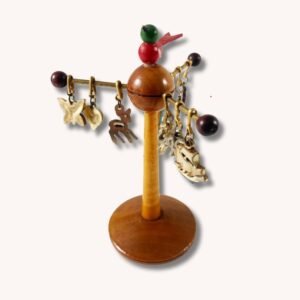 Lucky Charms Glücksbringer Anhänger mit Ständer Vintage 60s