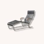 Sonderedition der Marcel Breuer Liege 1096 von Anzelmo Aducci für Officina del Metallo, 1990er Jahre