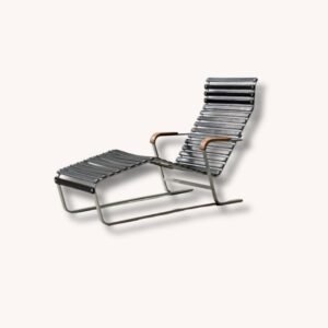 Sonderedition der Marcel Breuer Liege 1096 von Anzelmo Aducci für Officina del Metallo, 1990er Jahre