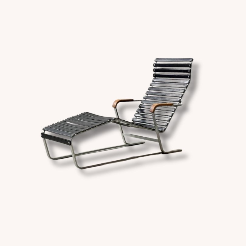 Sonderedition der Marcel Breuer Liege 1096 von Anzelmo Aducci für Officina del Metallo, 1990er Jahre-vintage-secondhand-gebraucht-schweiz (Instagram Post) Sonderedition der Marcel Breuer Liege 1096 von Anzelmo Aducci für Officina del Metallo, 1990er Jahre