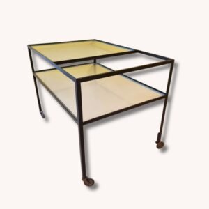 Bar trolley Herbert Hirche éd. Holzäpfel, 1956