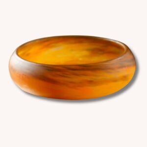 Glasschale von Muller Freres Luneville